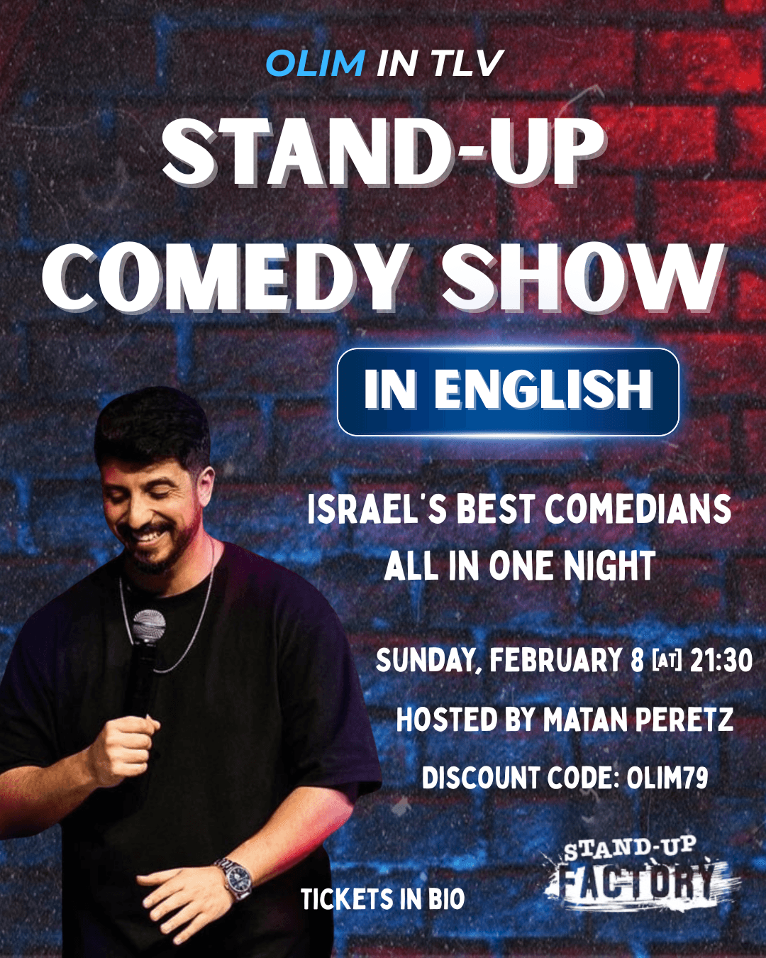 English Standup Comedy Night